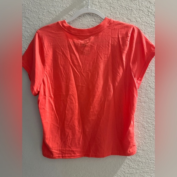 NWT The North Face Women's
Evolution Cutie T-Shirt in volcanic red Sz L - Picture 6 of 8